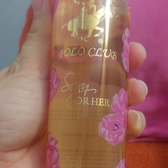 Beverly Hills Polo Club Pink and Gold Moisturizer & Body Oil - Picture 2 of 7